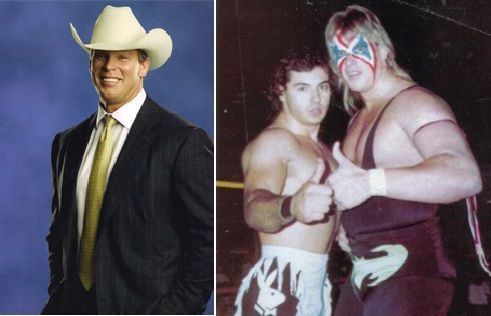 JBL, right, as Vampiro Americano