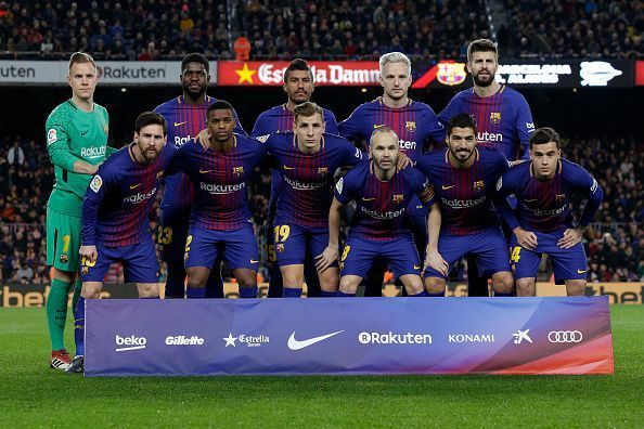 Barcelona first team squad