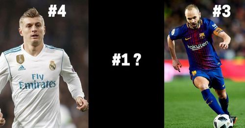 top 5 midfielders in la liga