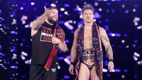 Jericho was slated to challenge Kevin Owens for the Universal Championship last year at Wrestlemania