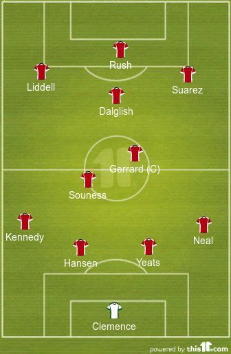 &lt;p&gt;Liverpool&#039;s greatest-ever XI&lt;/p&gt;&lt;p&gt;L