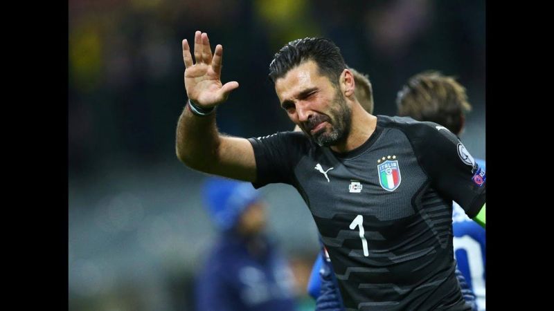 Italy&#039;s failure to qualify for the World Cup saw Buffon break down in tears