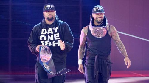 Jimmy and Jey are the current Smackdown Tag Team Champions