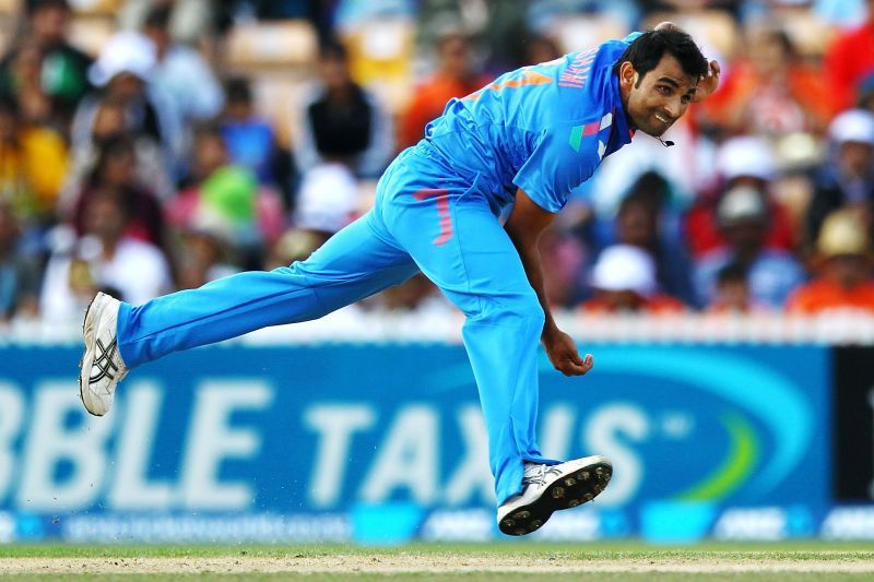 Image result for mohammed shami odi bowling