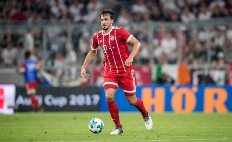Hummels in action for Bayern Munich