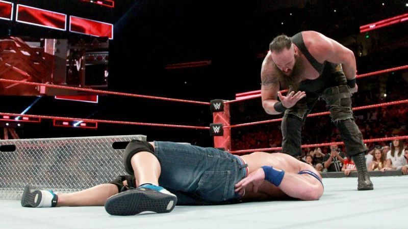 John Cena Braun Strowman