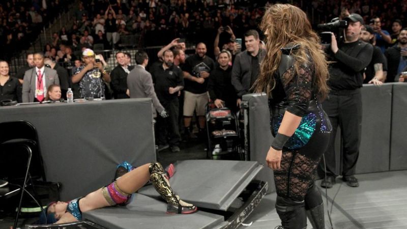 Asuka may have won but it was Nia Jax who stood tall at the end!