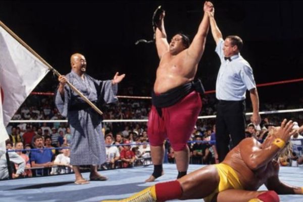 Yokuzuna wins WWE Championship at King of the Ring&#039;93