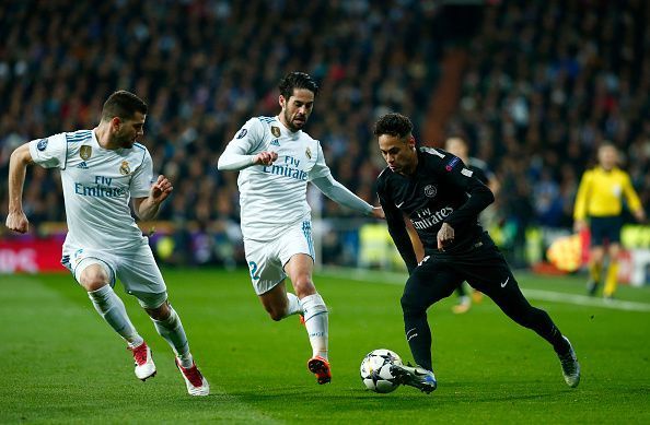 Real Madrid v Paris Saint-Germain - UEFA Champions League Round of 16: First Leg