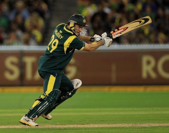 An inability to convert starts into big scores hurt David Hussey's cause