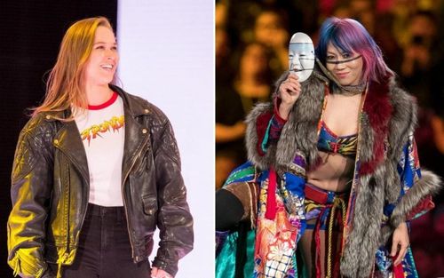 Ronda Rousey could face the inaugural Women's Royal Rumble winner Asuka at Wrestlemania 34