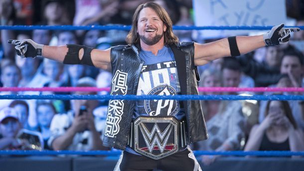 AJ Styles is the current WWE Champion