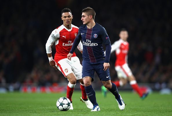 Arsenal FC v Paris Saint-Germain - UEFA Champions League