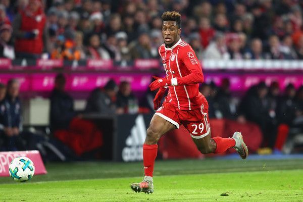 Coman has scored thrice this season. (Dec. 12, 2017 - Source: Alexander Hassenstein/Bongarts) 