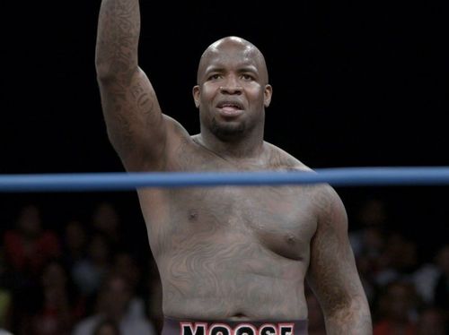 Moose faced Apollo Crews at PCW 