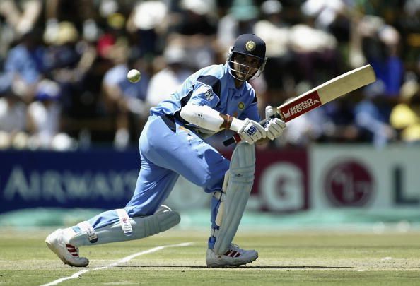 Sourav Ganguly of India hits out