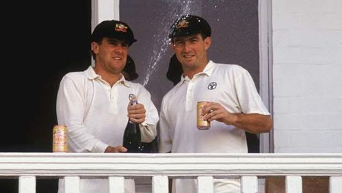 Geoff Marsh Mark Taylor Australia Cricket