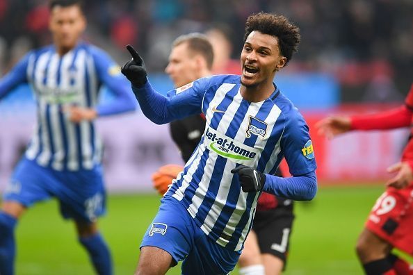 Valentino Lazaro scored his first Bundesliga goal against Leverkusen