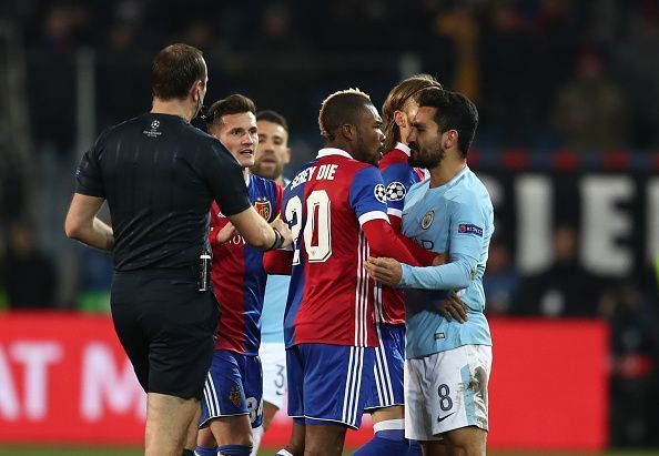 FC Basel v Manchester City - UEFA Champions League Round of 16: First Leg