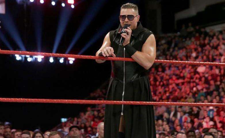 The Miz owning the mic once again