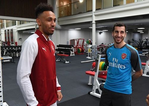 Mkhitaryan played a part in Aubameyang's transfer