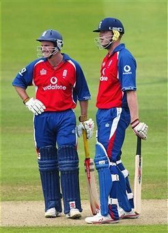 The then highest ODI partnership for England came in a losing cause