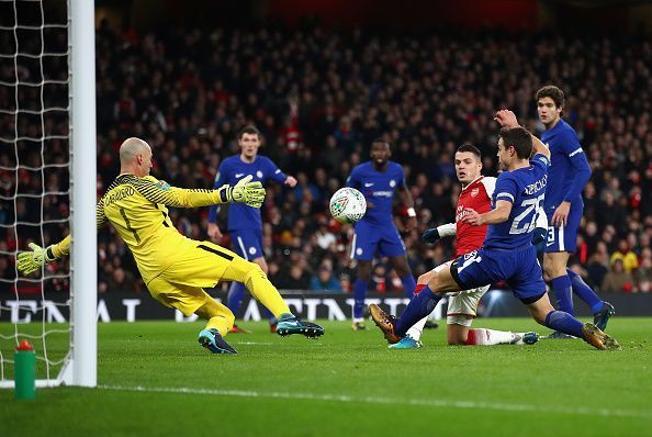 Arsenal v Chelsea - Carabao Cup Semi-Final: Second Leg