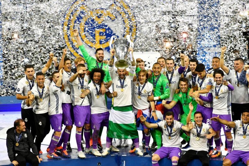 Real Madrid became the first team to successfully defend the UCL crown in 2017.