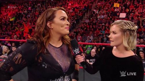 Nia Jax erroneously claimed that Asuka can't beat her.