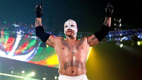 Rey Mysterio was a surprise entrant at this year's Royal Rumble match 