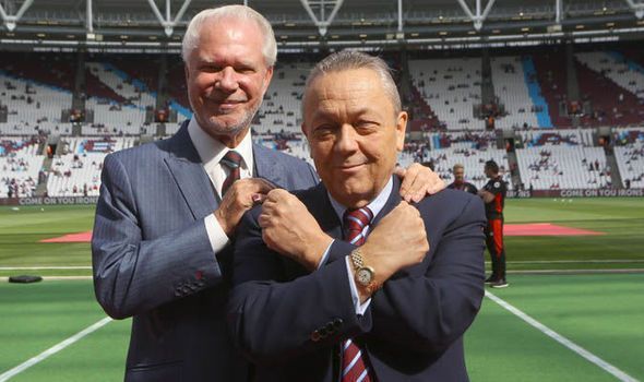 West Ham owners David Gold and David Sullivan were labelled &#039;The Dildo Brothers&#039; last year