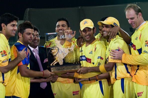 Dhoni led CSK to title wins in 2010 and 2011