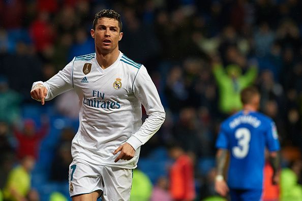 Ronaldo grabbed two goals for himself last night