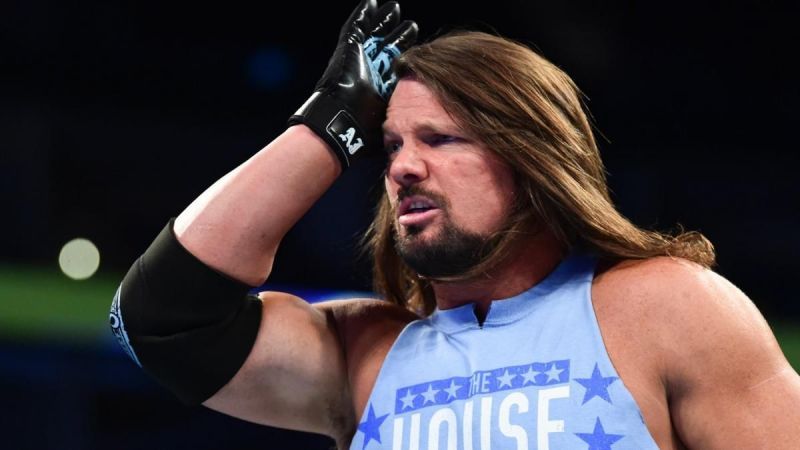 AJ Styles wrestled Randy Orton at WrestleMania 35