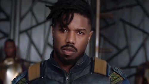 Michael B. Jordan in Black Panther as 'Killmonger'