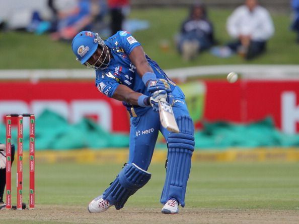 CLT20 2012 Match 11 - Mumbai Indians v Yorkshire Carnegie