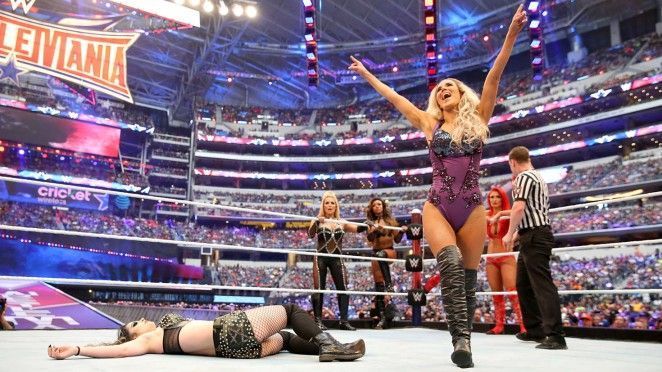 Lana debuted at WrestleMania 32