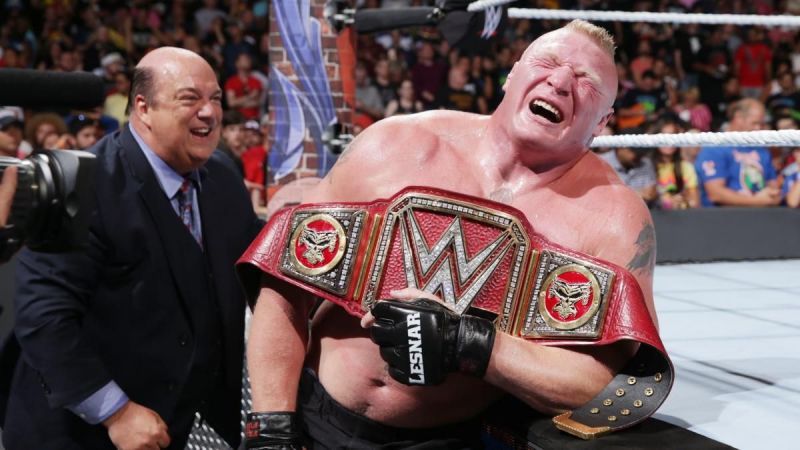 Brock was triumphant against not one, but three tough opponents at Summerslam 