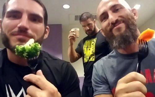 Johnny Gargano (Left) & Tommaso Ciampa (Right) were close friends and Tag Team partners, before Ciampa turned heel last May