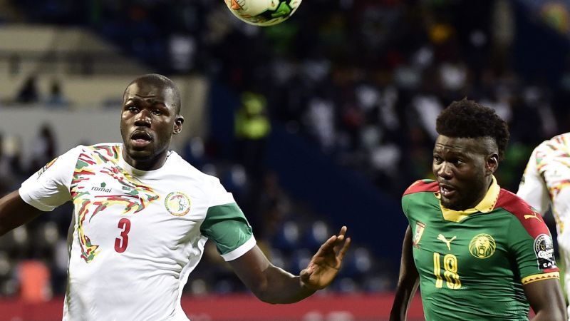 Koulibaly in action against Cameroon