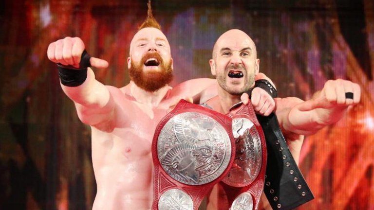Sheamus and Cesaro are the current Raw Tag Team Champions