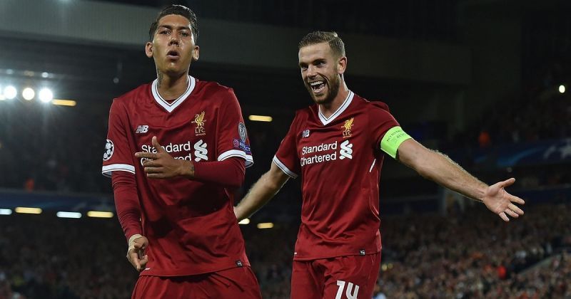 Roberto Firmino Celebrates his goal