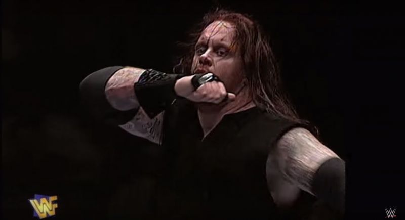 The Undertaker in his &#039;Lord of Darkness&#039; persona