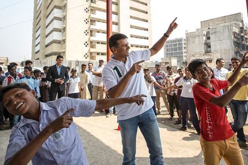 Laureus Real Heroes Project Visit to Magic Bus in India