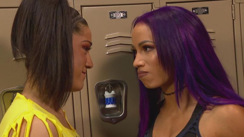 Sasha Banks and Bayley finally came to blows