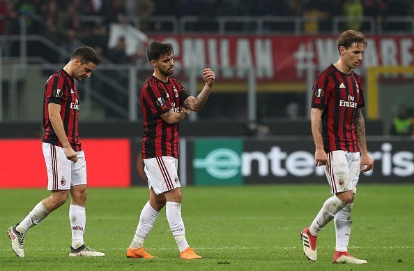 The Rossoneri were far from their best on the night