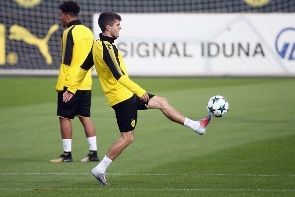 Borussia Dortmund Training And Press Conference