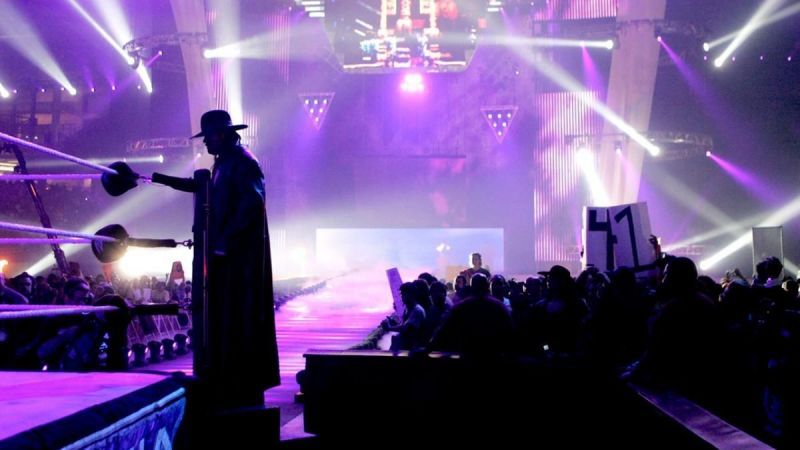 Could Undertaker appear from within the darkness?