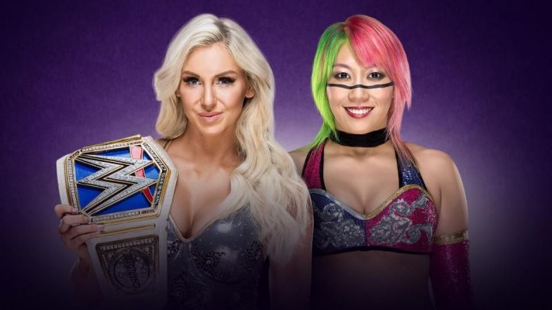 Image result for wwe charlotte vs asuka wm