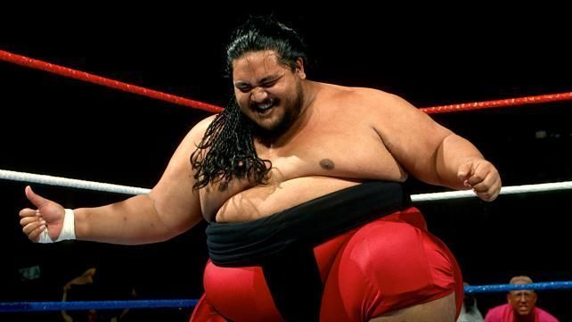 Yokozuna has a laugh